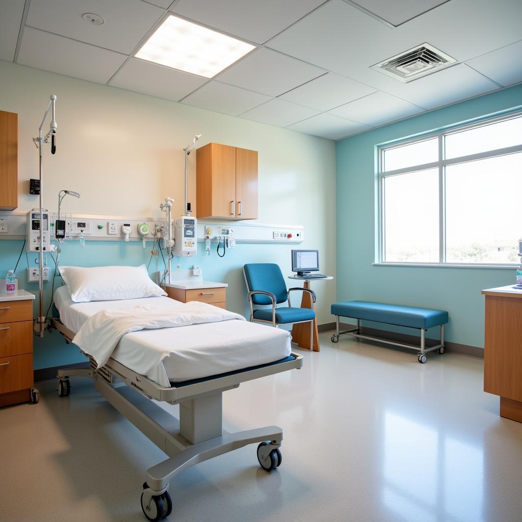 Comfortable and Safe Newborn Room at San Jose Hospital