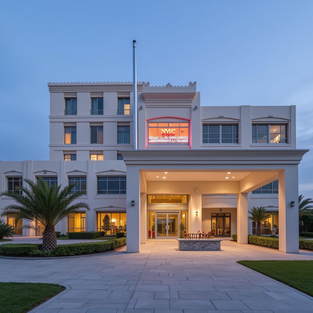 Exterior View of NMC Speciality Hospital Al Nahda