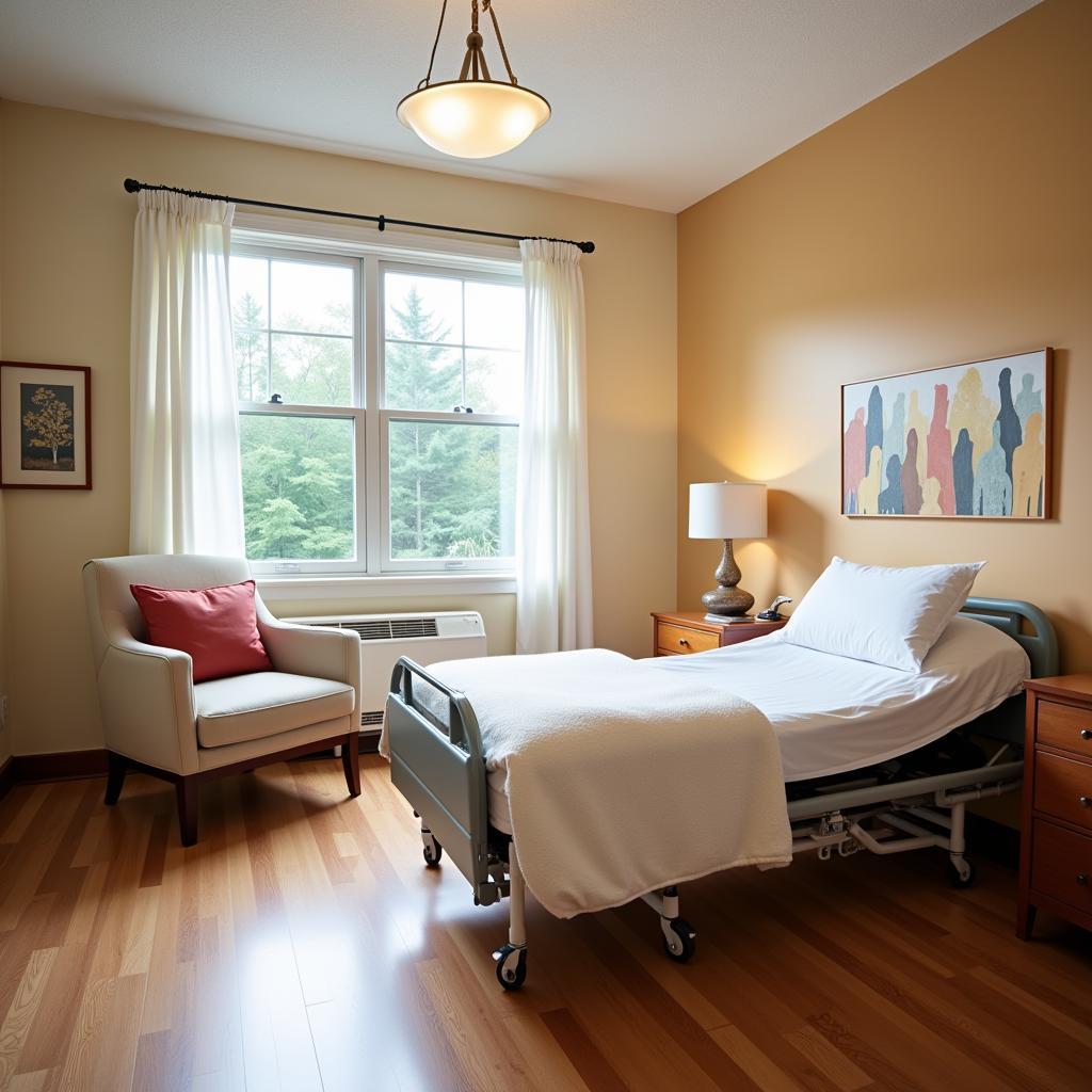 Comfortable and Private Patient Room