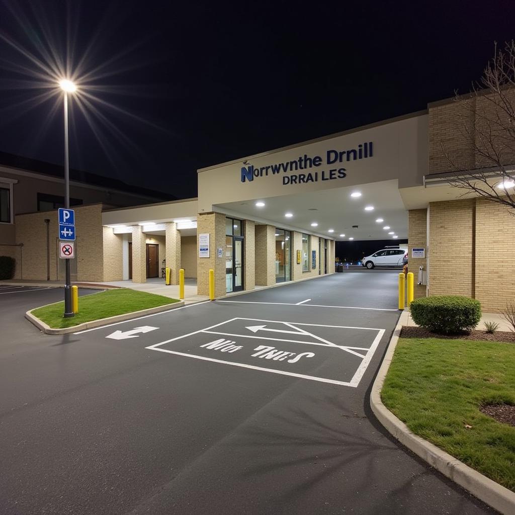 Norwest Hospital Visitor Parking Area