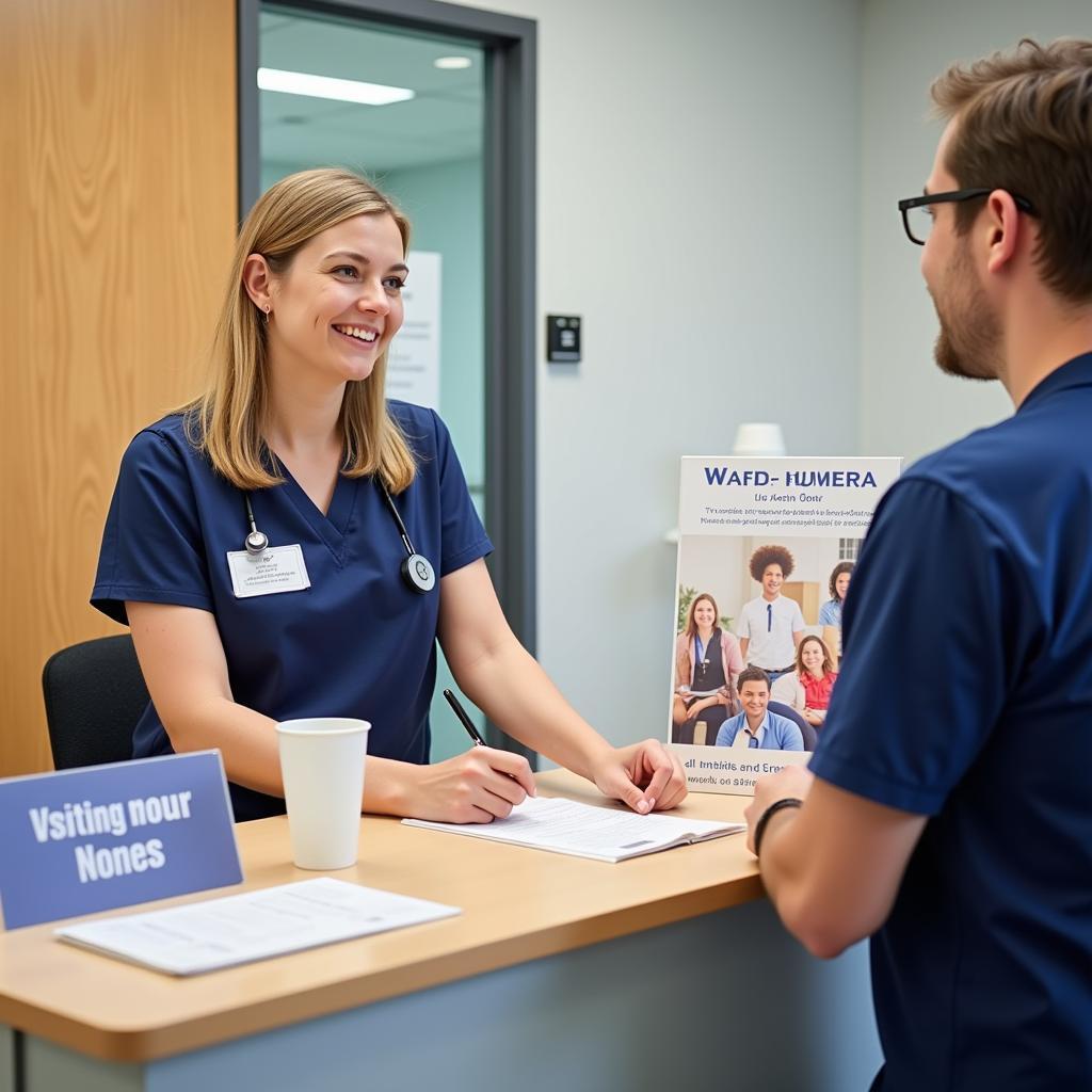 Norwest Hospital Ward Information Desk