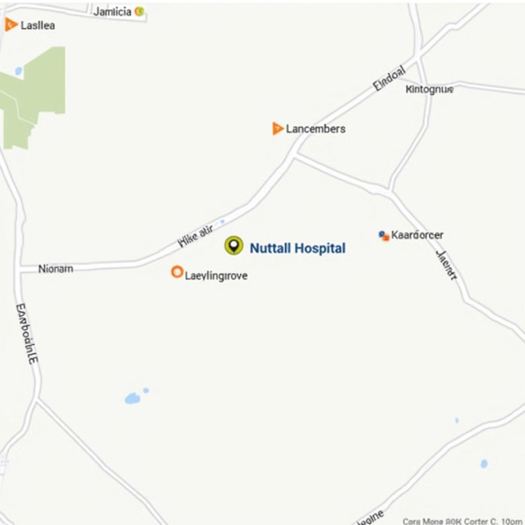 Nuttall Hospital Kingston Location in Jamaica