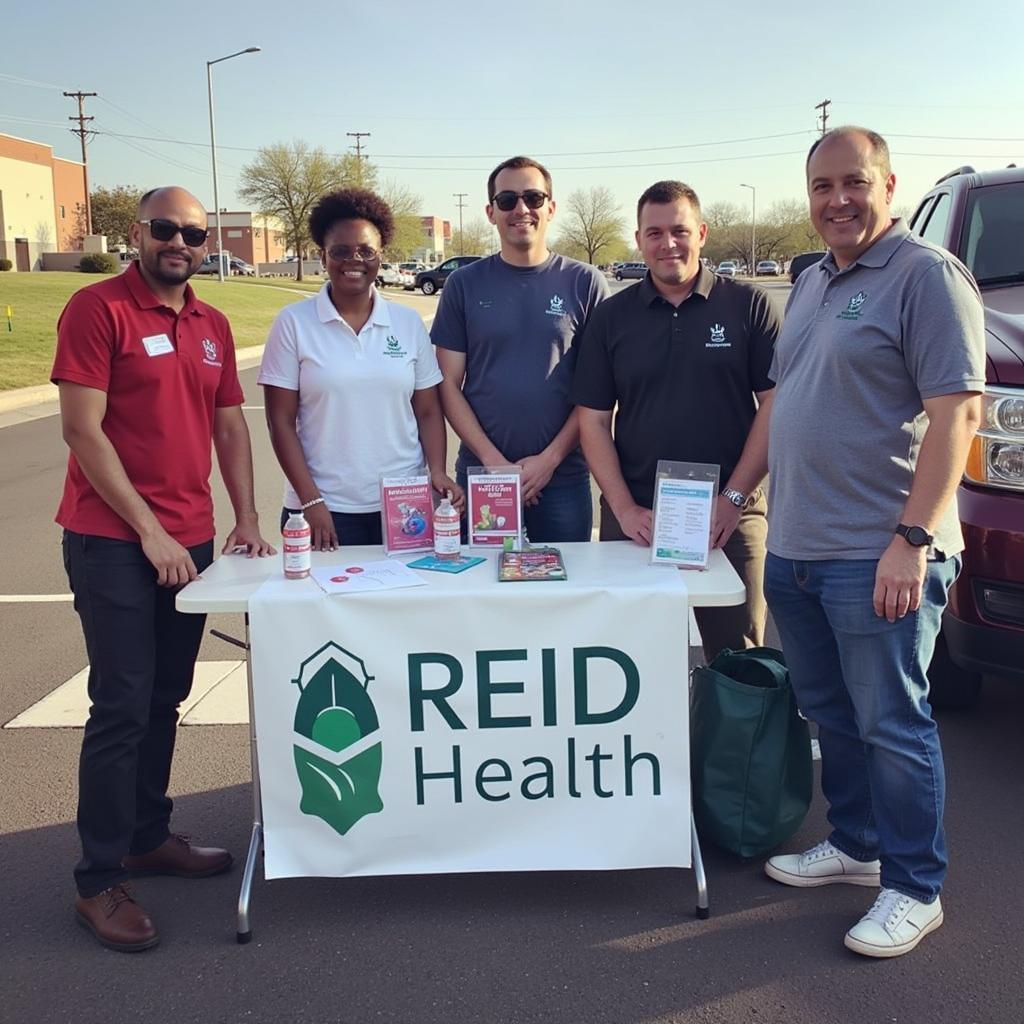 Community health fair hosted by Reid Health