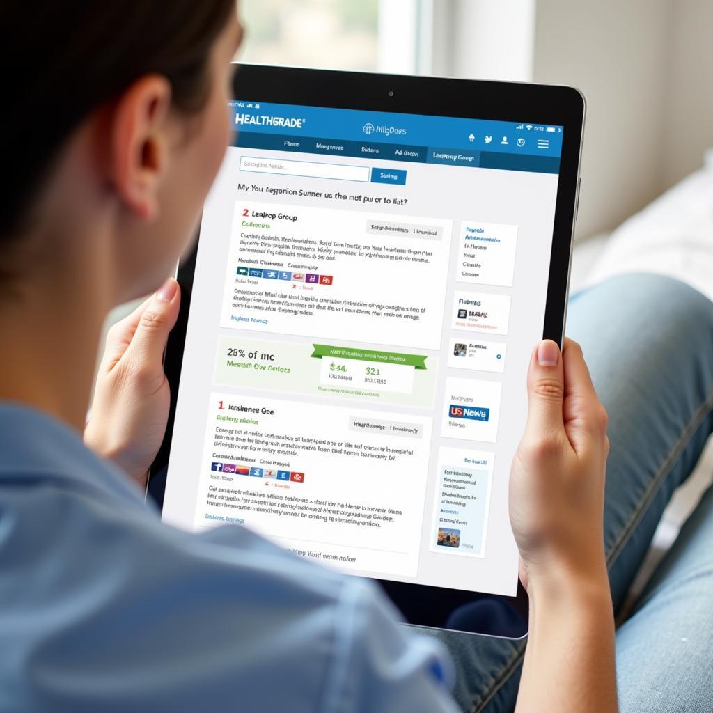 Online Hospital Research Using Healthgrades, Leapfrog, and US News