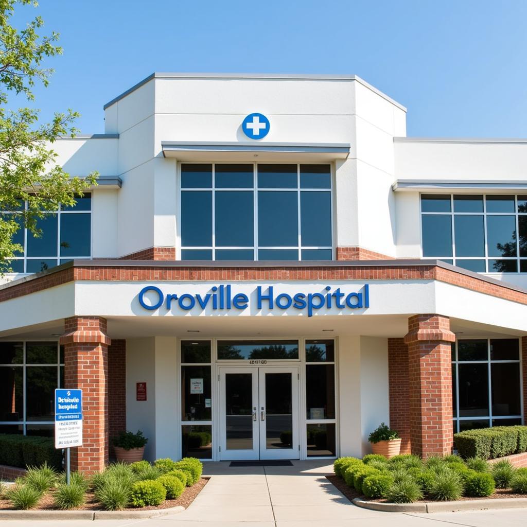 Oroville Hospital Exterior View