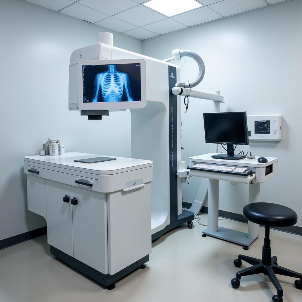 Modern X-ray Machine in Orthopedic Clinic