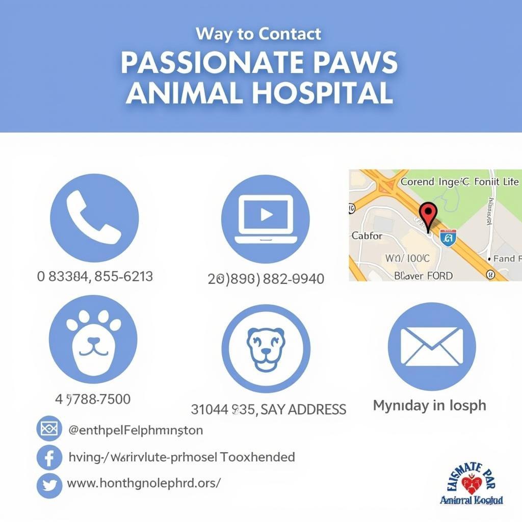 Contact Information for Passionate Paws Animal Hospital