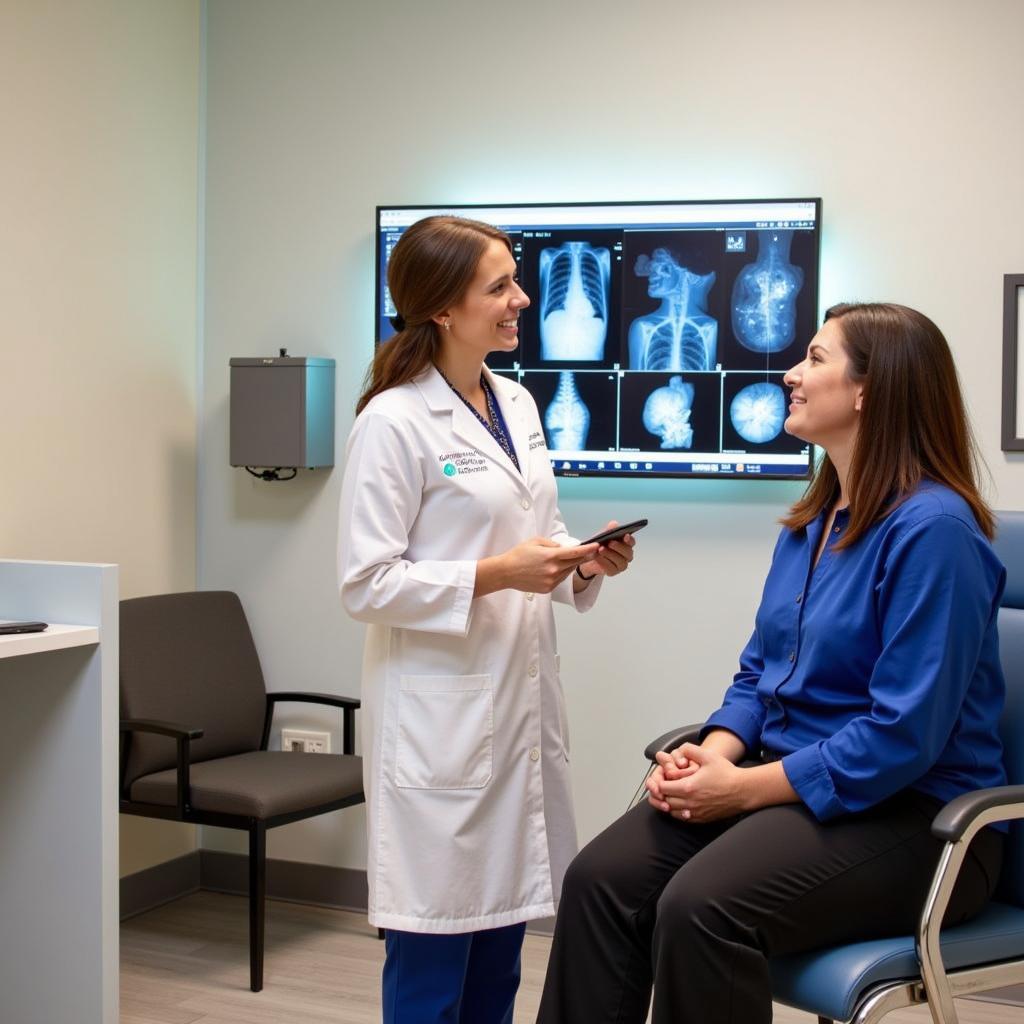 Patient Consultation at Cape Coral Hospital Radiology