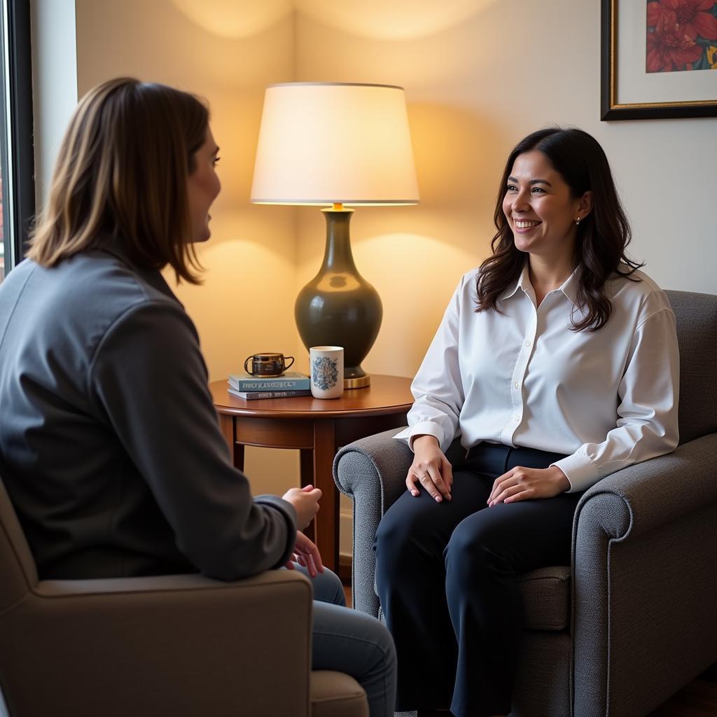 Patient Meeting with AOD Counselor