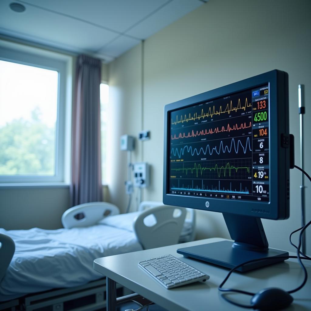 Patient Monitoring System at Hospital Bedside