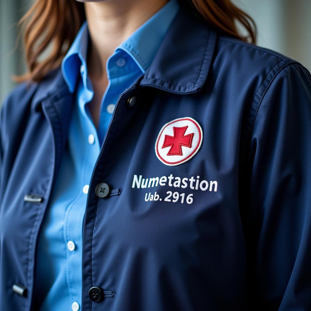 Personalized Embroidered Hospital Jacket