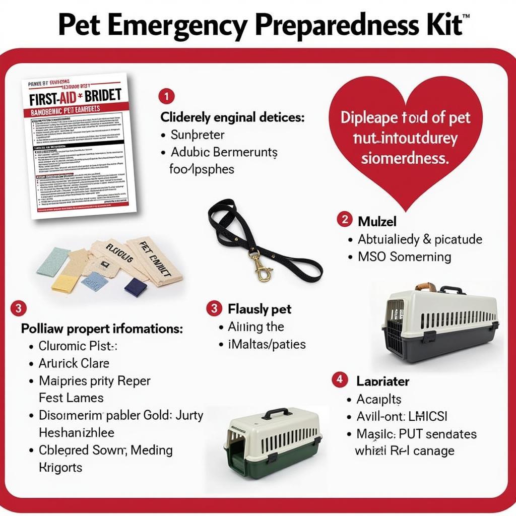 Pet Emergency Preparedness Kit in Appleton