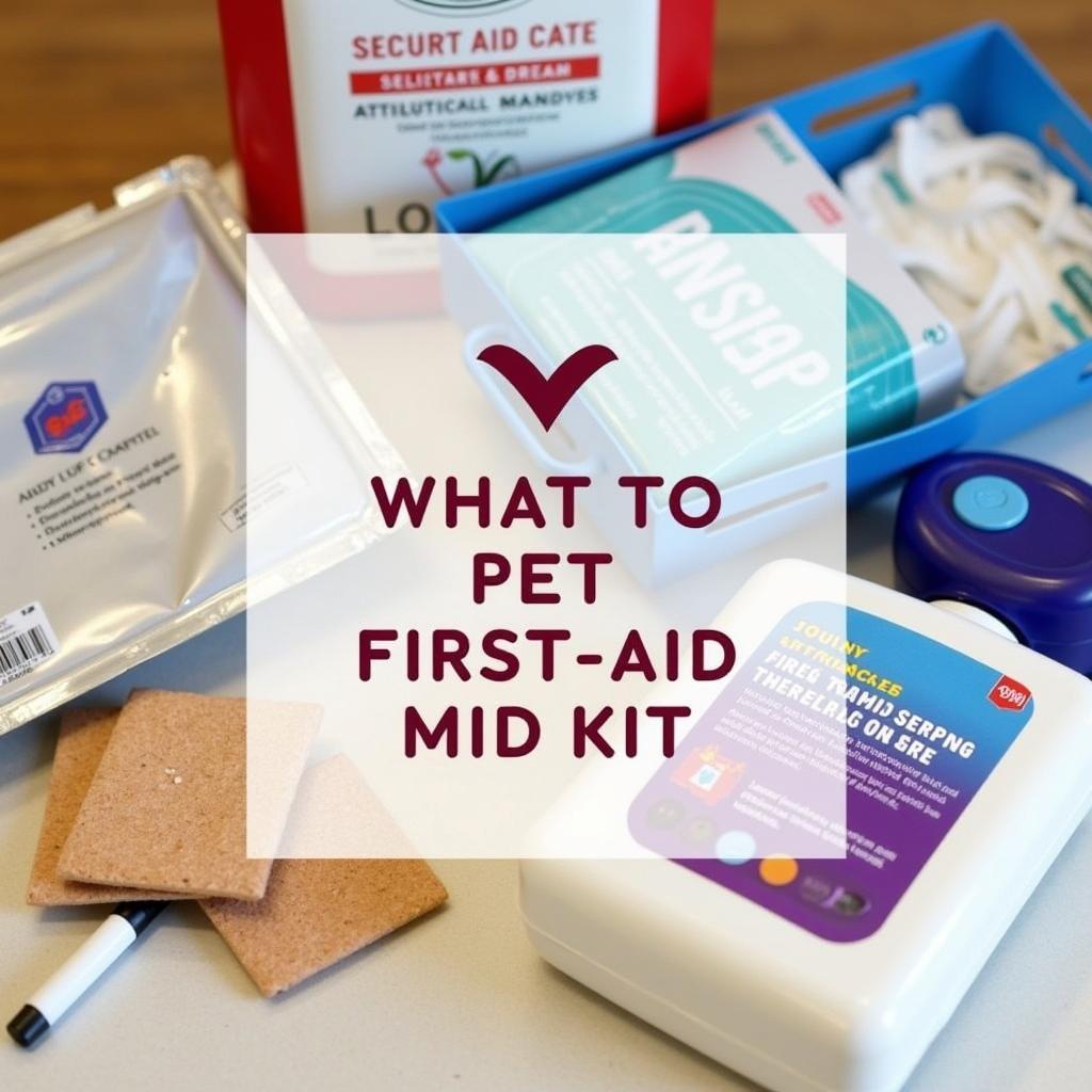 Pet First Aid Kit for Emergencies