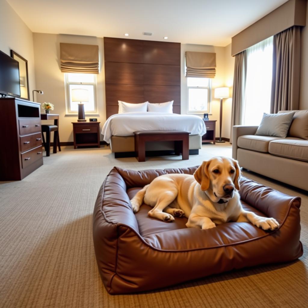 Pet-friendly hotel near St. Francis Hospital Roslyn NY