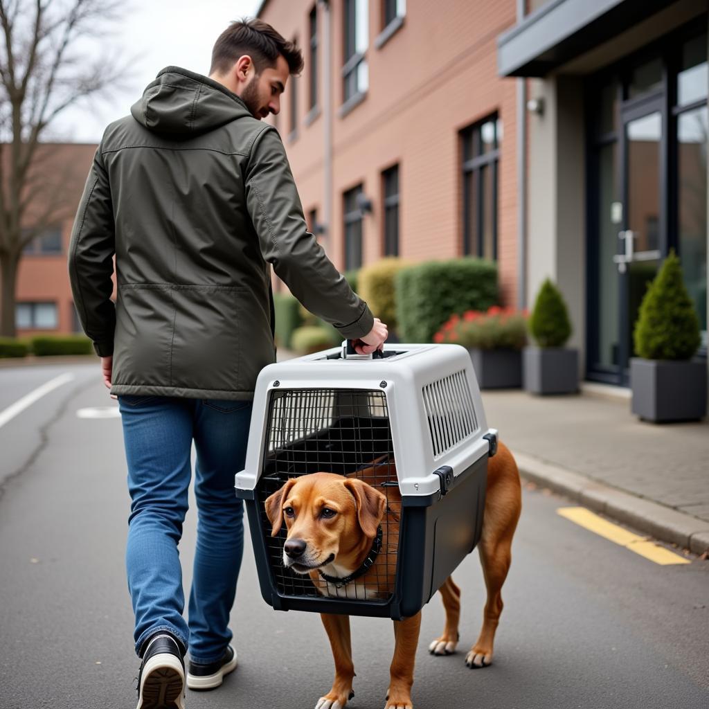 Transporting an Injured Pet