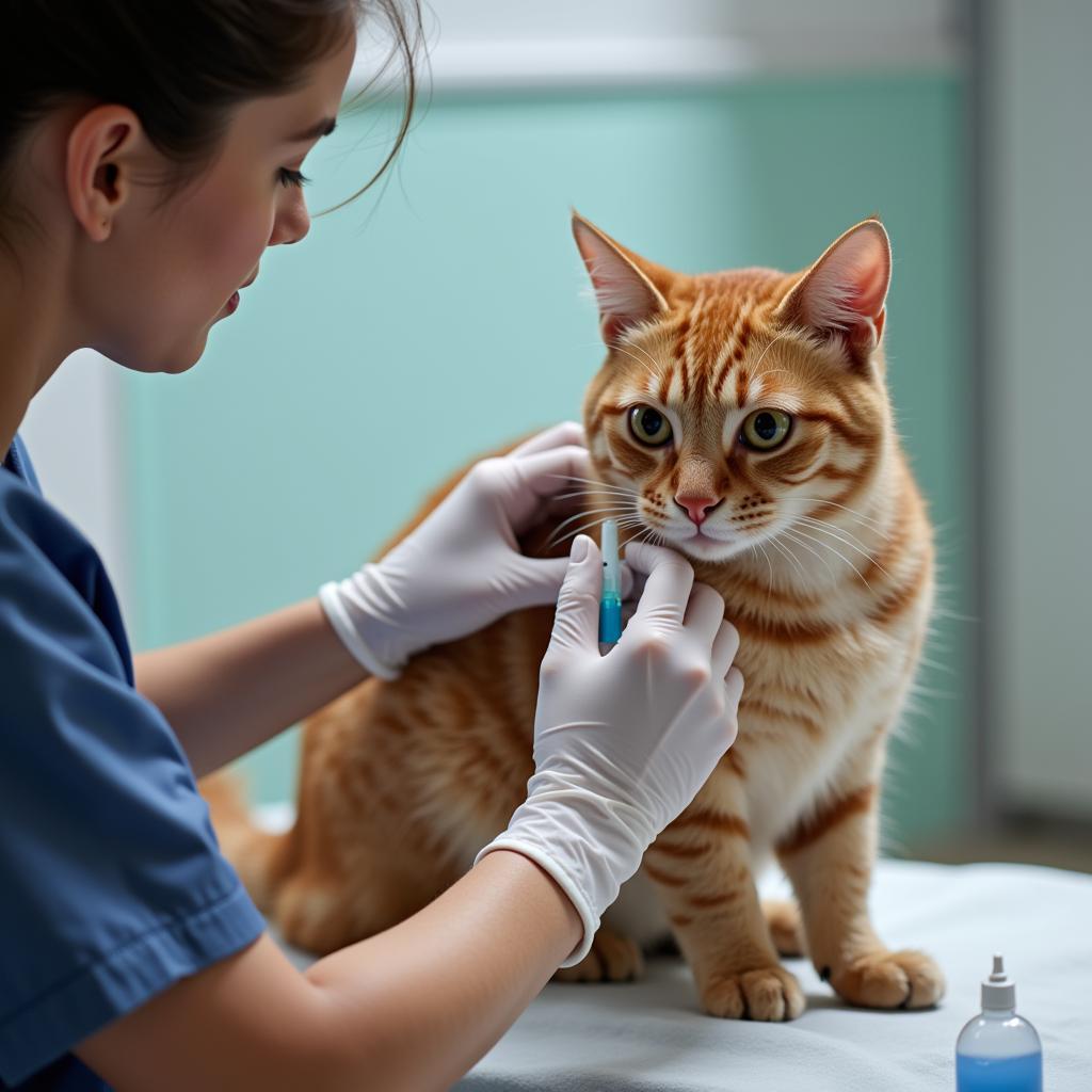 Pet Receiving Emergency Care