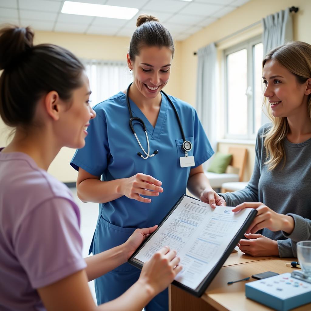 Planning Post-Discharge Care with a Healthcare Professional