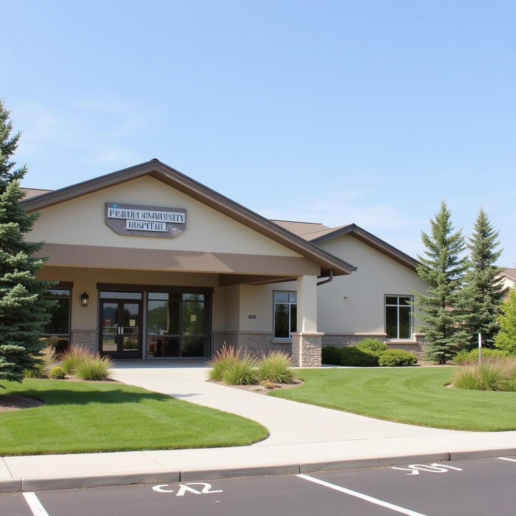 Prairie Community Hospital Exterior