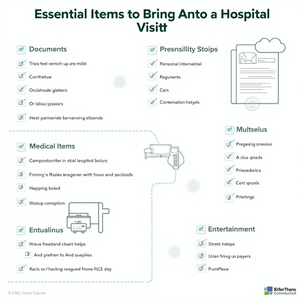 Preparing for a Hospital Visit Checklist