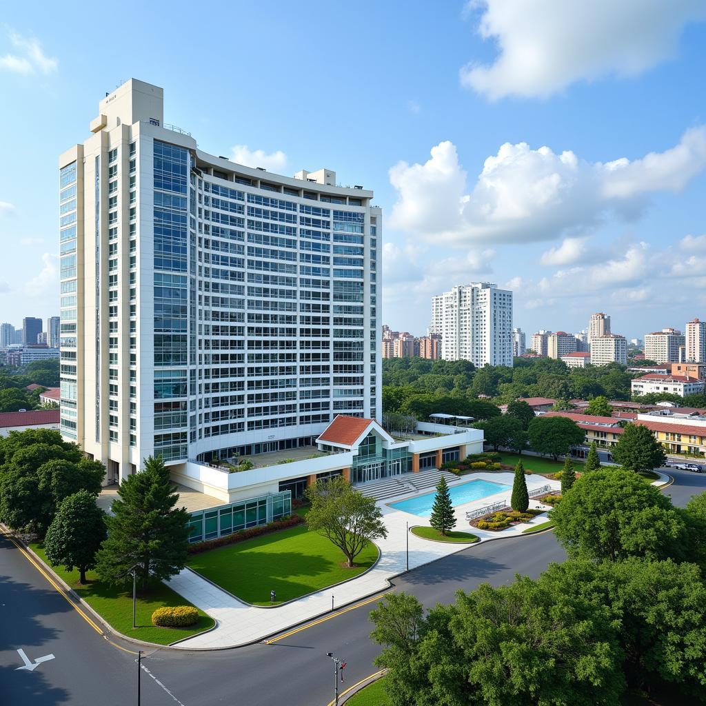 Providence Hospital Building Exterior