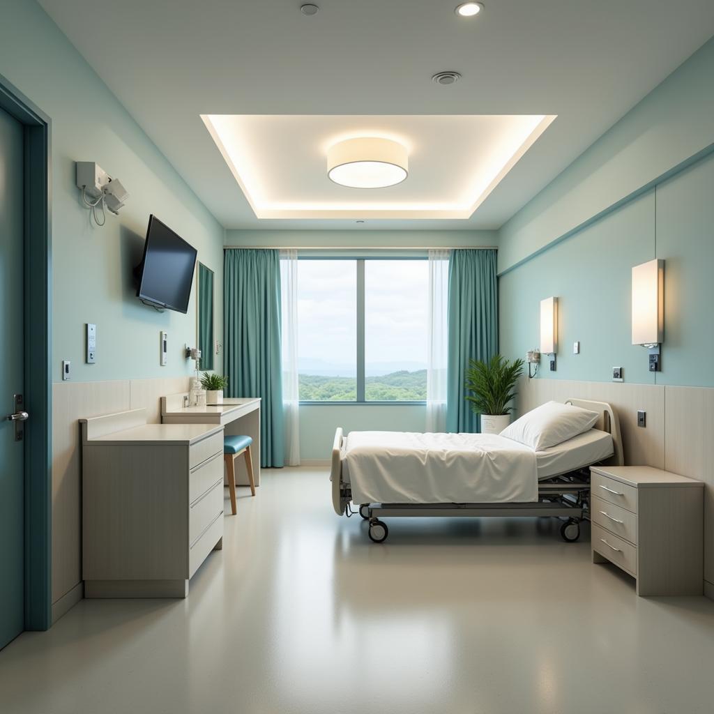 Comfortable and Modern Patient Room in Puerto Plata