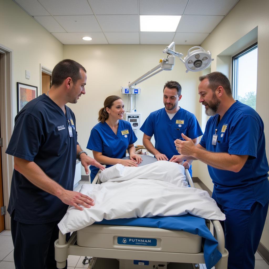 Putnam Hospital Staff Working