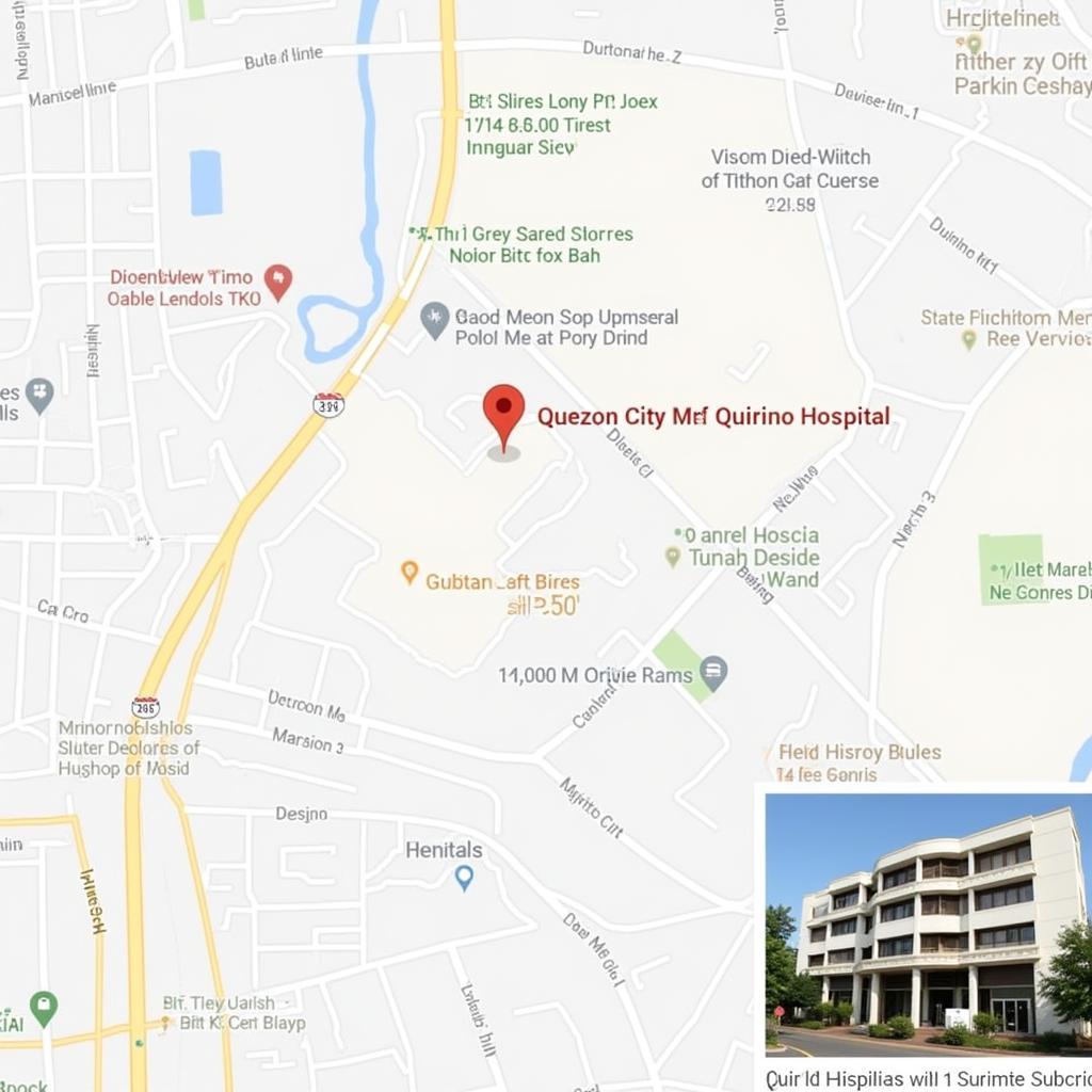 Quirino Hospital Location in Quezon City