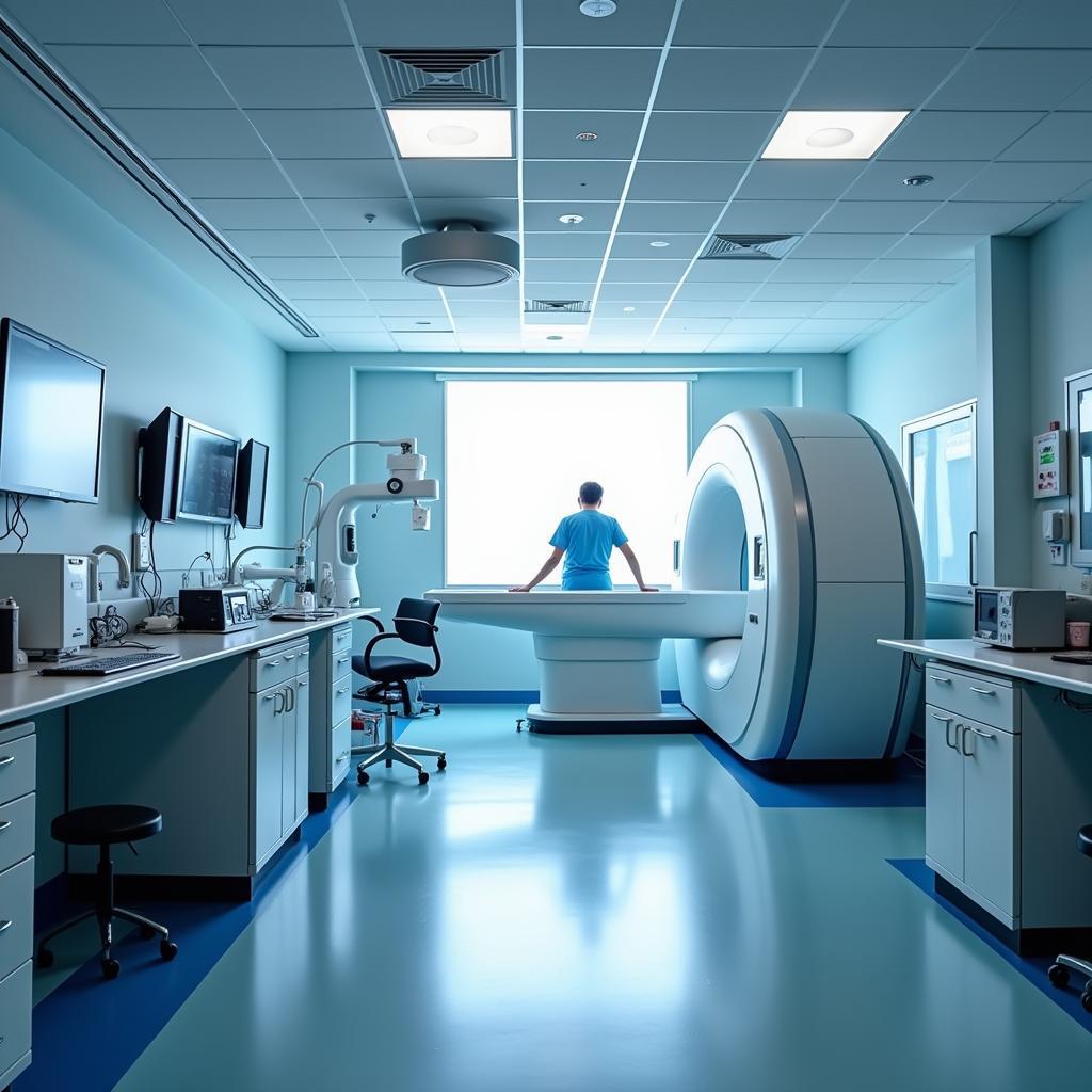 Modern Radiology Department with Imaging Equipment