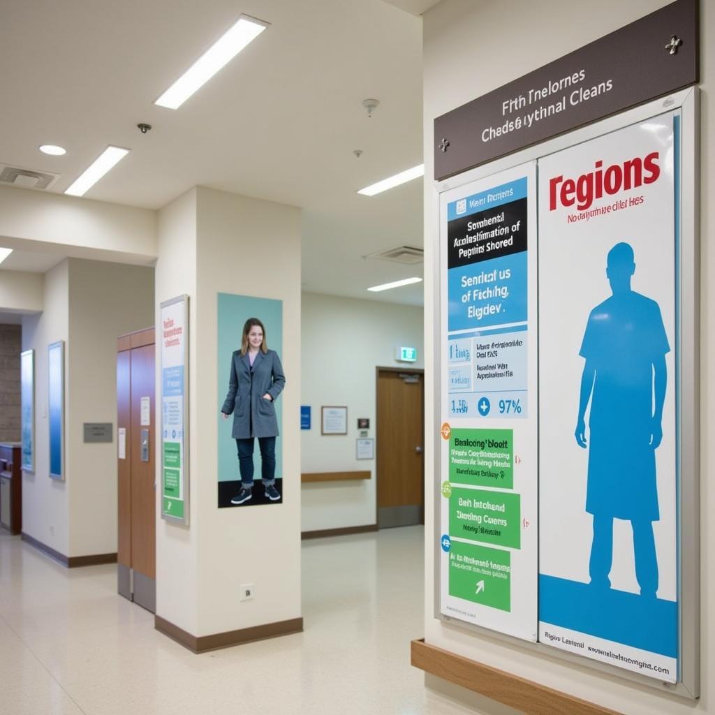 Regions Hospital Interior Signage