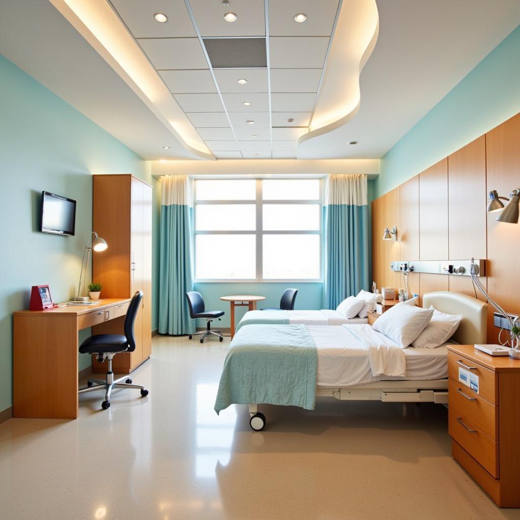 Riley Hospital Patient Room Interior