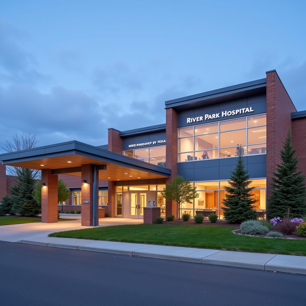 River Park Hospital Building Exterior