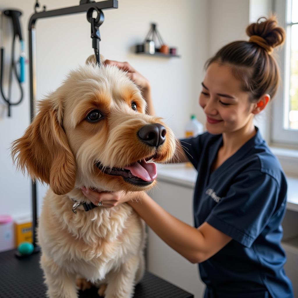 Dog Grooming at Roadrunner Animal Hospital