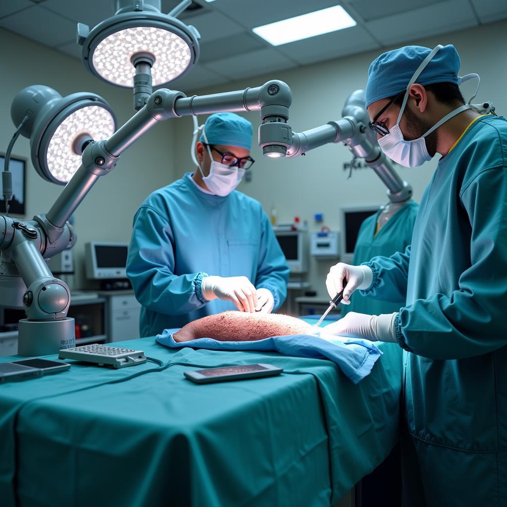 Robotic Surgery System in Modern Operating Room