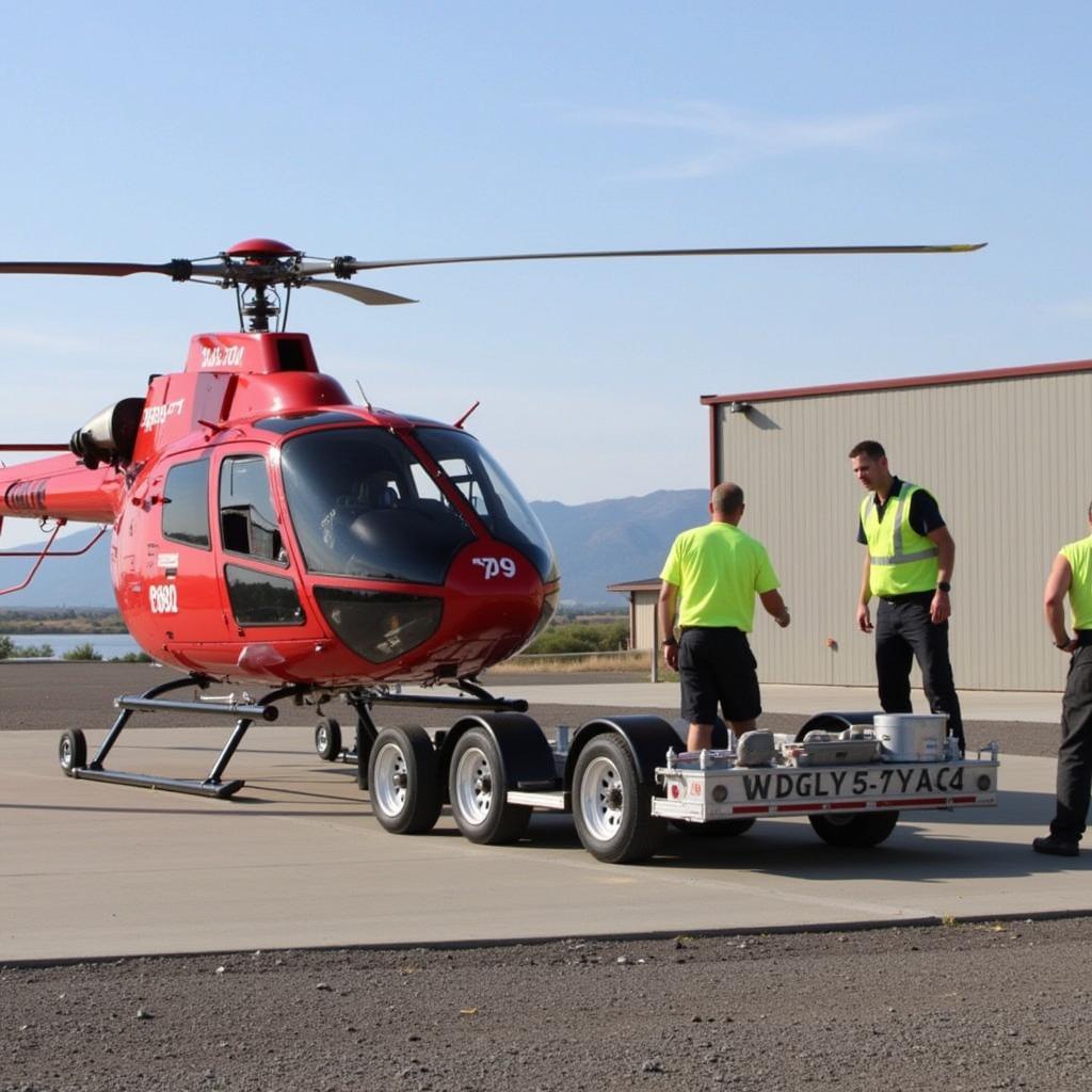 Rogue Valley Memorial Hospital Heliport Maintenance Crew