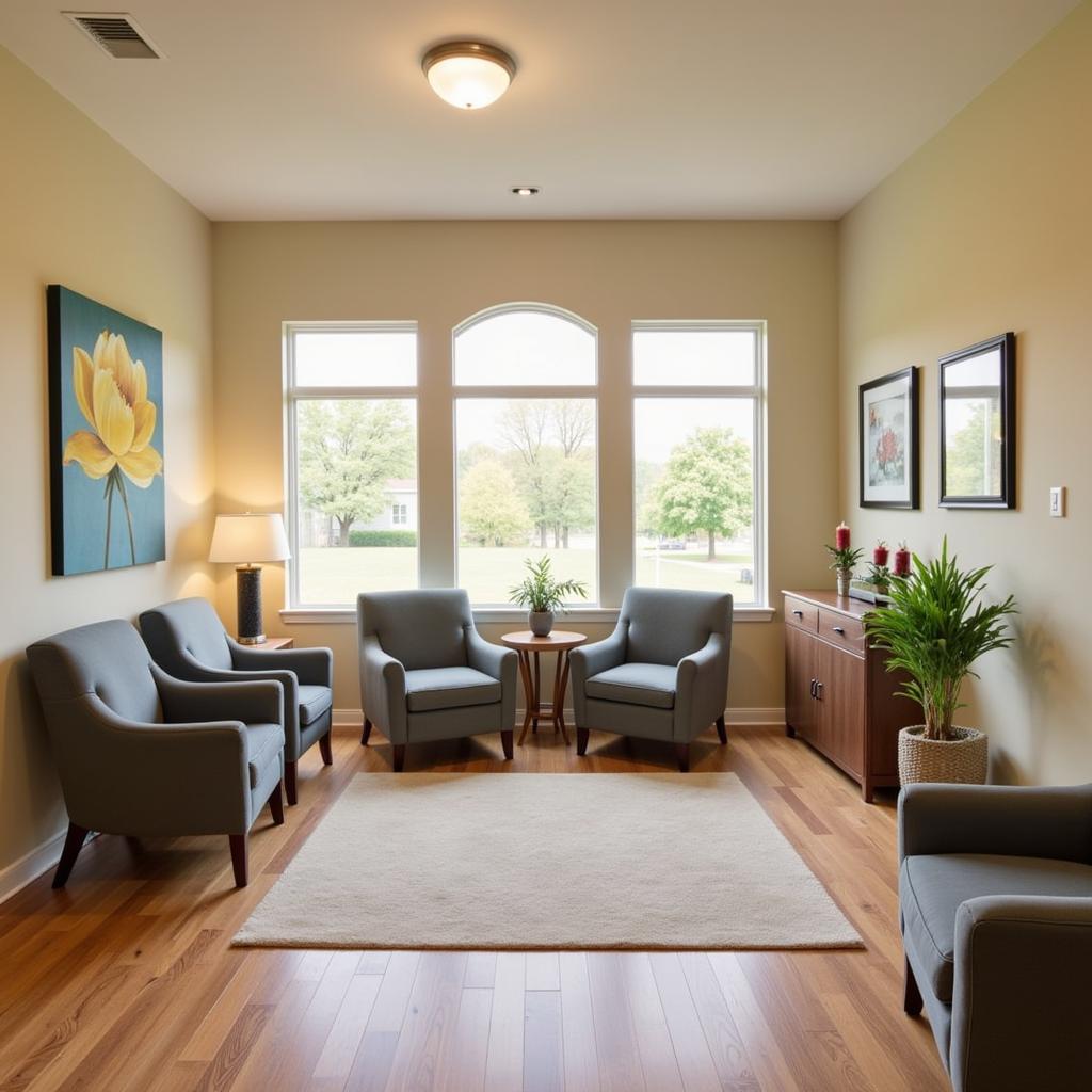 Comfortable and Welcoming Waiting Area at Rolesville Veterinary Hospital