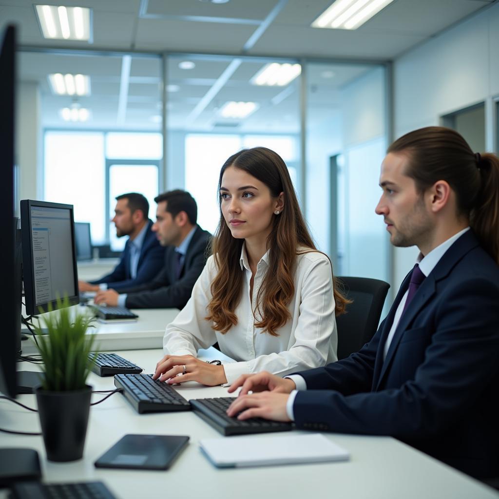 Administrative Staff at a Royal Orthopaedic Hospital