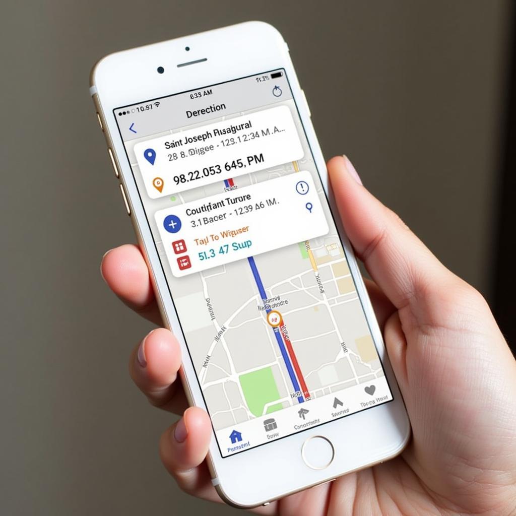 Using Saint Joseph Hospital Map for Mobile Navigation