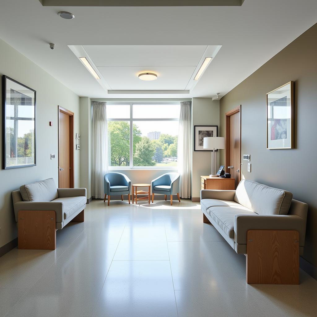 Comfortable Patient Room at Saint Thomas Hospital