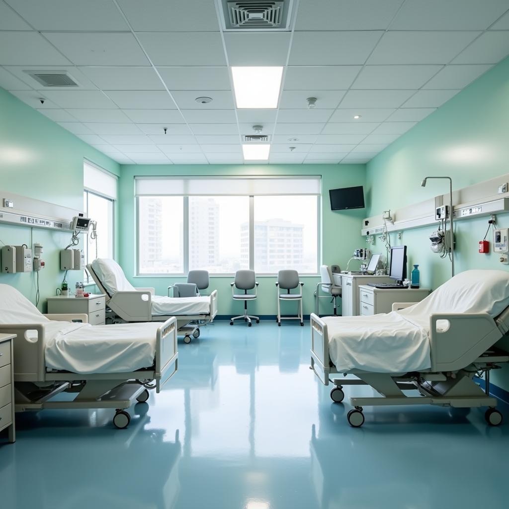 San Fernando General Hospital Patient Room