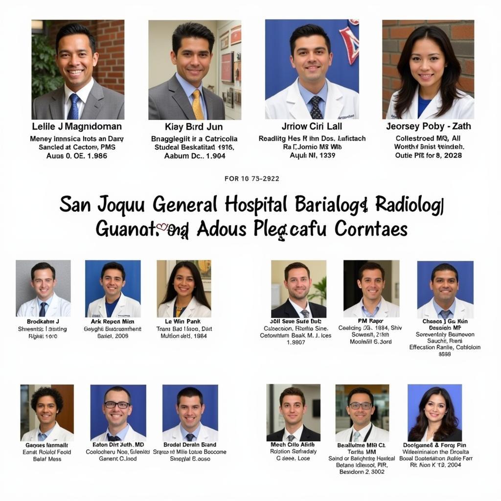 Successful Graduates of the San Joaquin General Hospital Radiology Program