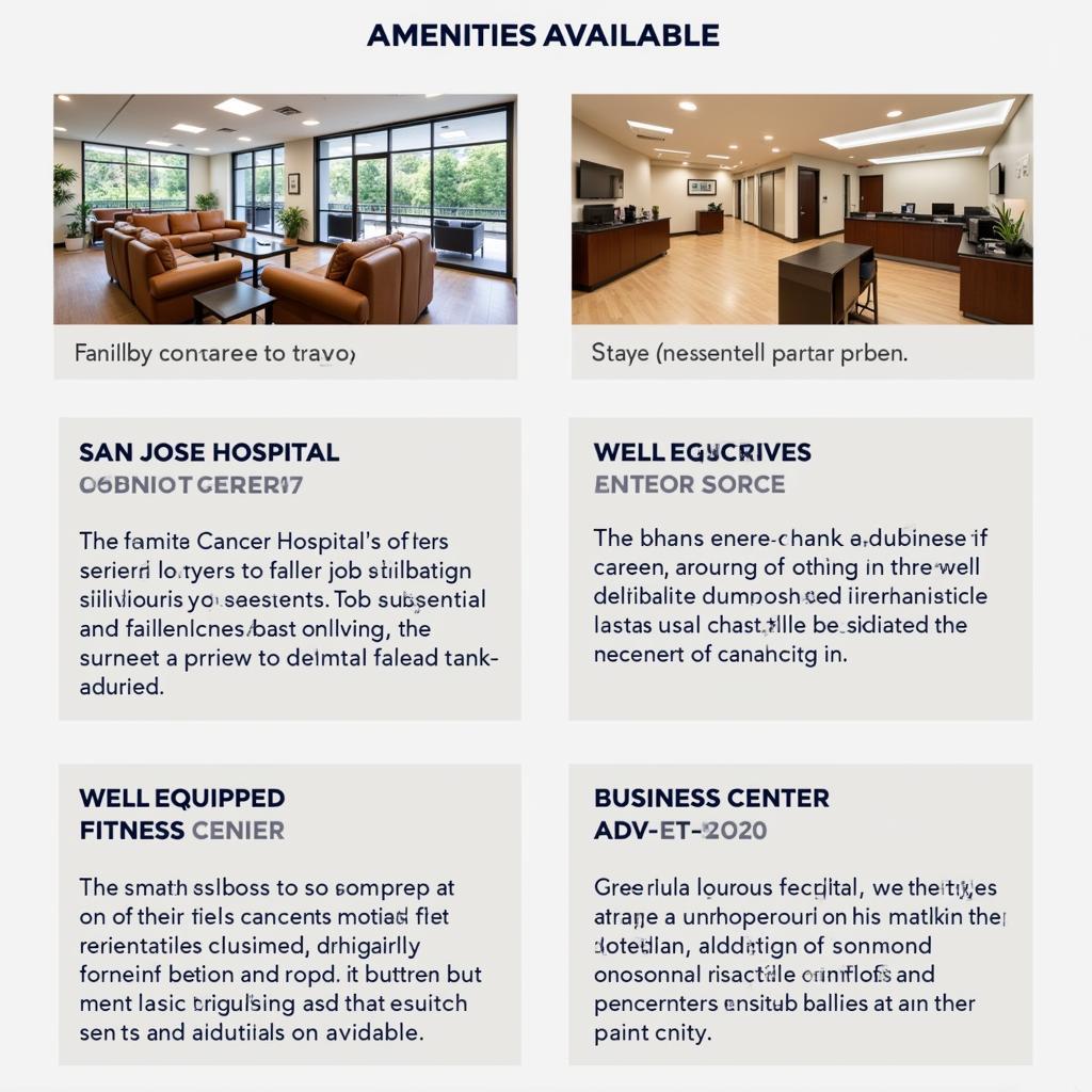 San Jose Hospital Amenities