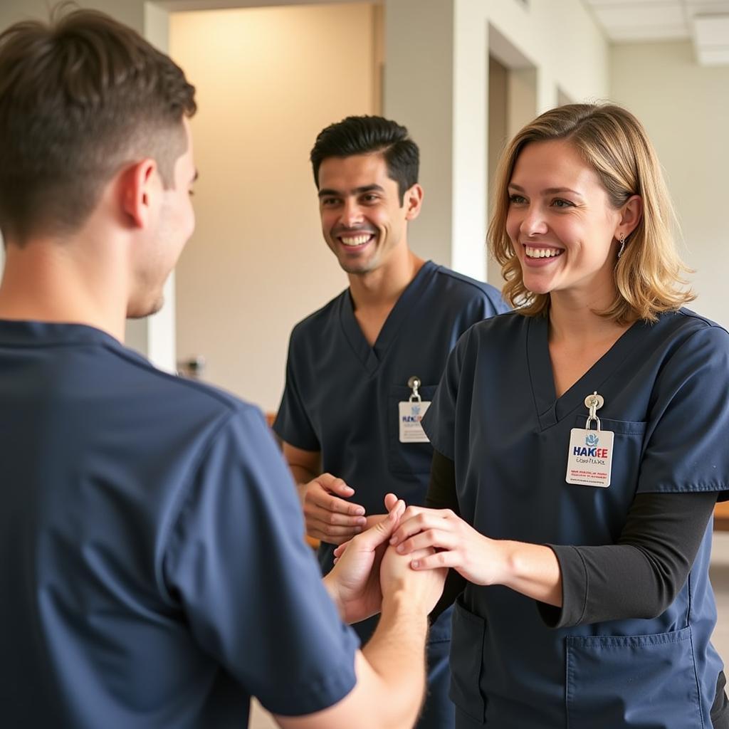 San Jose Hospital Staff Providing Personalized Bexley Hospitality