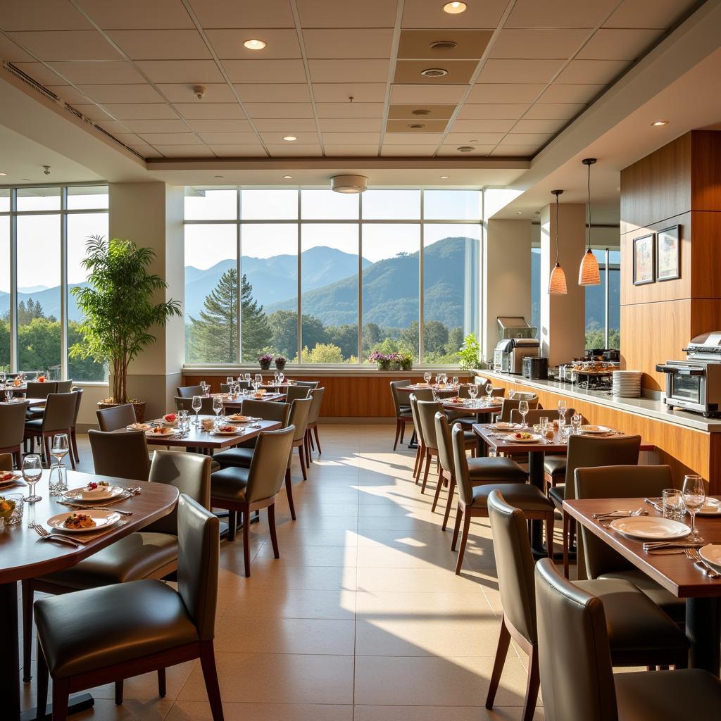 San Jose Hospital Dining Area in Brevard, NC