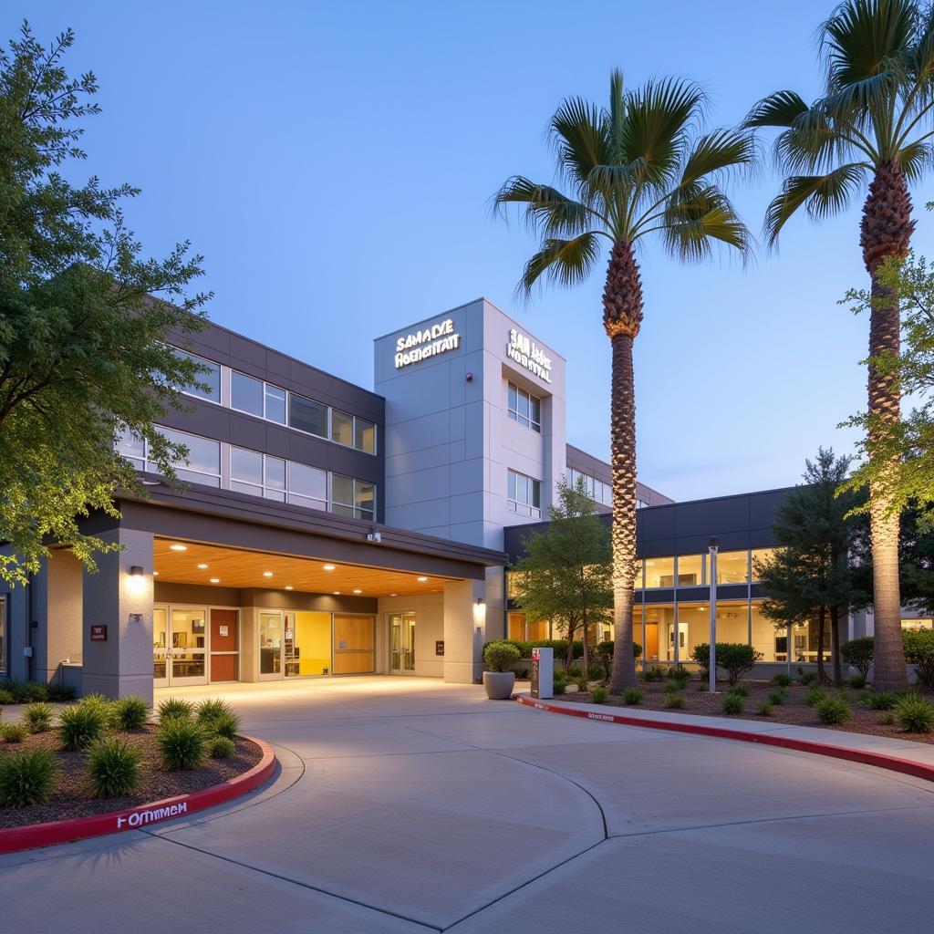 Modern Exterior of San Jose Hospital