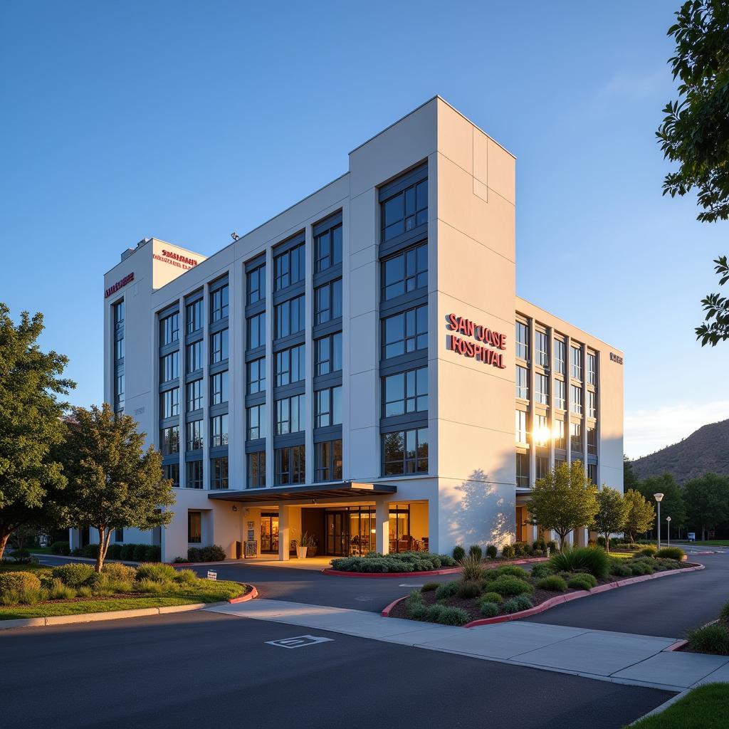 Exterior View of San Jose Hospital