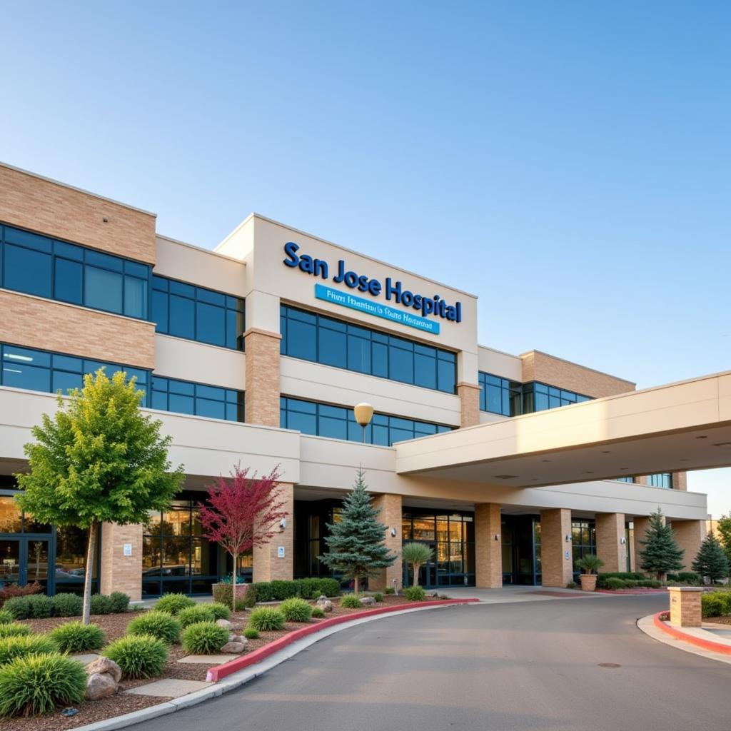 Modern Exterior of San Jose Hospital