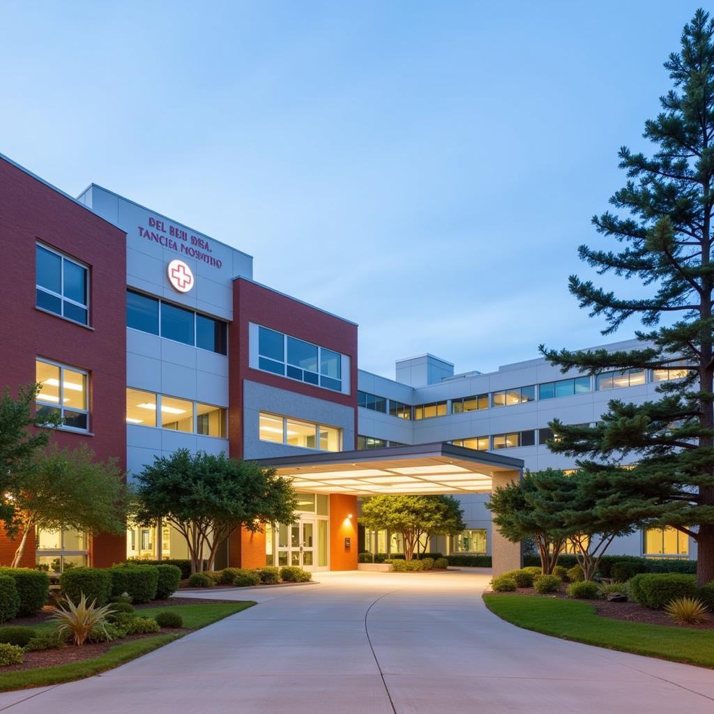 Exterior of San Jose Hospital near 600 Hospital Dr Monroe NC 28112