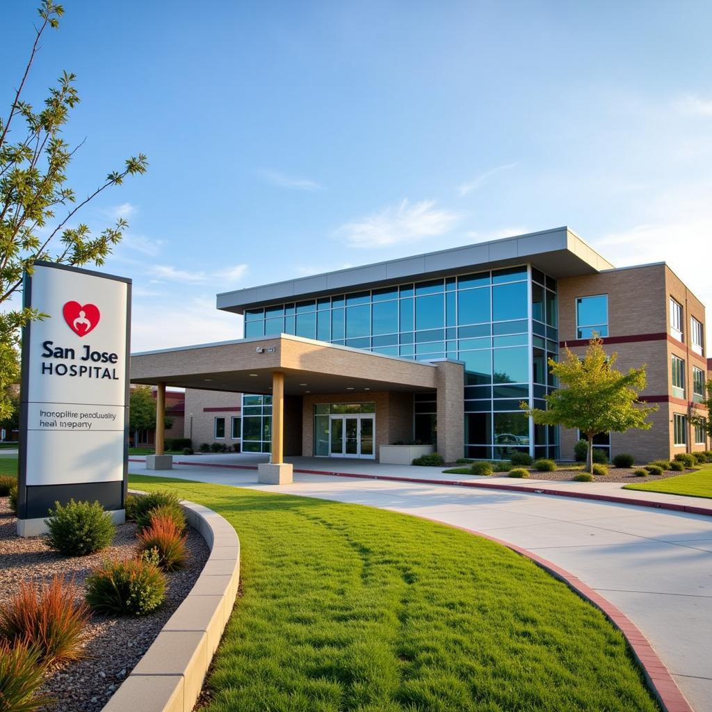 San Jose Hospital Exterior Building