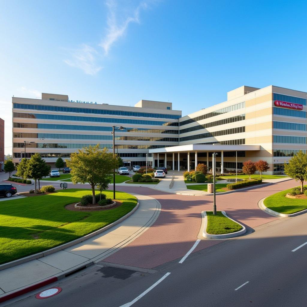 Modern Exterior of San Jose Hospital Lexington NC