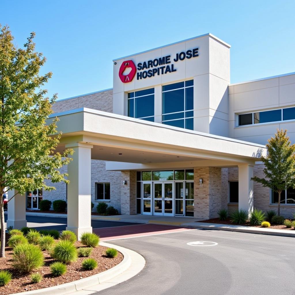 San Jose Hospital Exterior in Moultrie